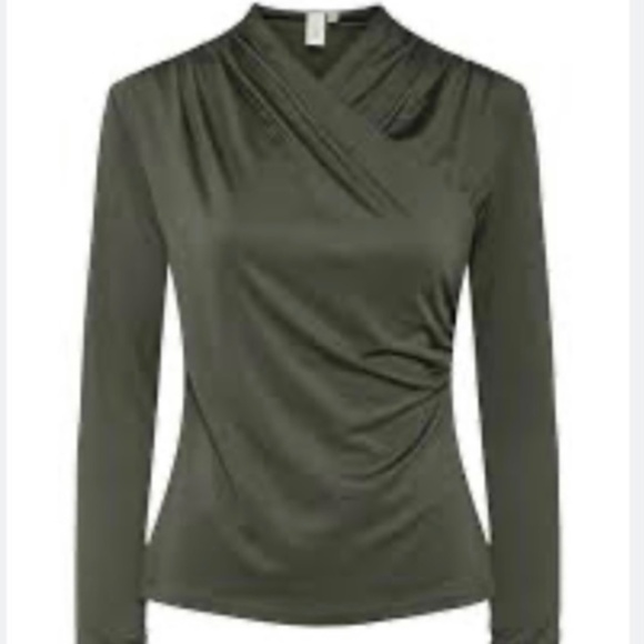 YAS cross over blouse Size Small - Picture 1 of 6